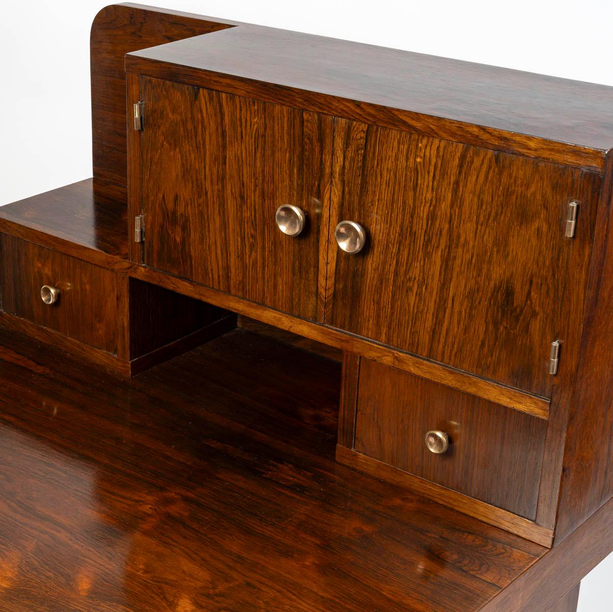 20th Century Cubist Style Desk, 1930-1940. For Sale