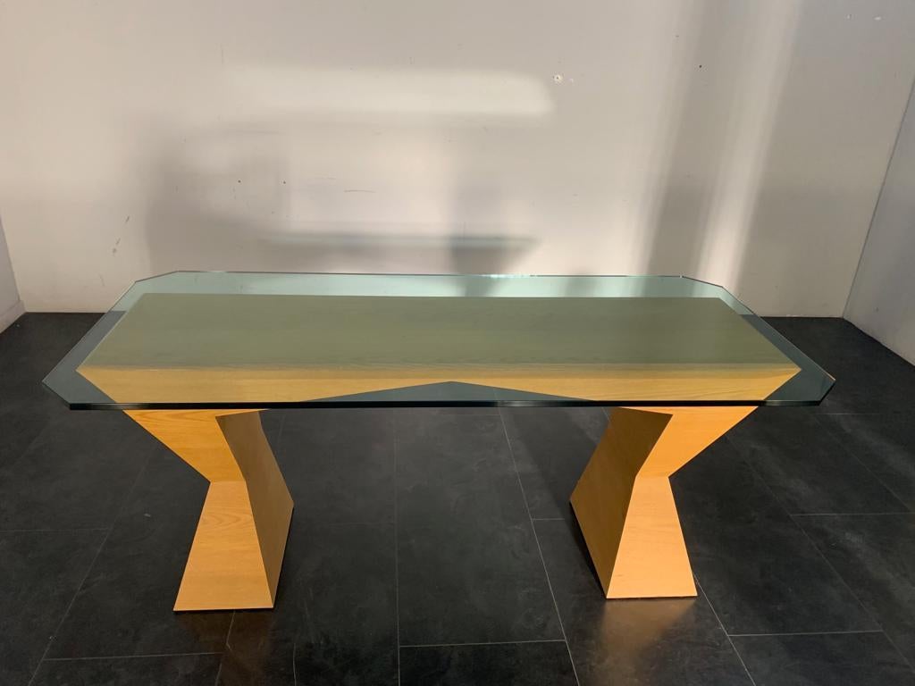 Cubist Work Table, 1970s For Sale 8
