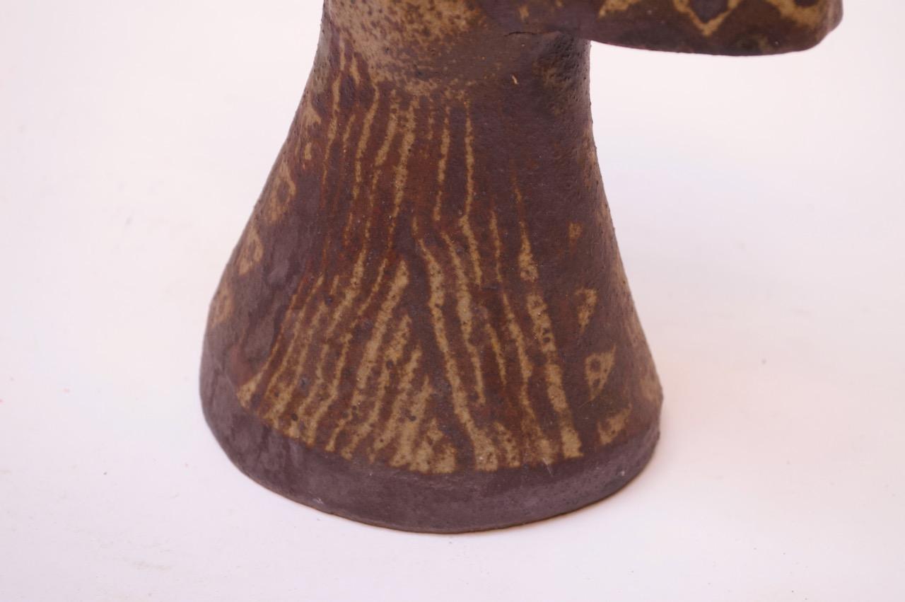 Vase en poterie de grès de style cubiste de studio d'après Pablo Picasso en vente 5