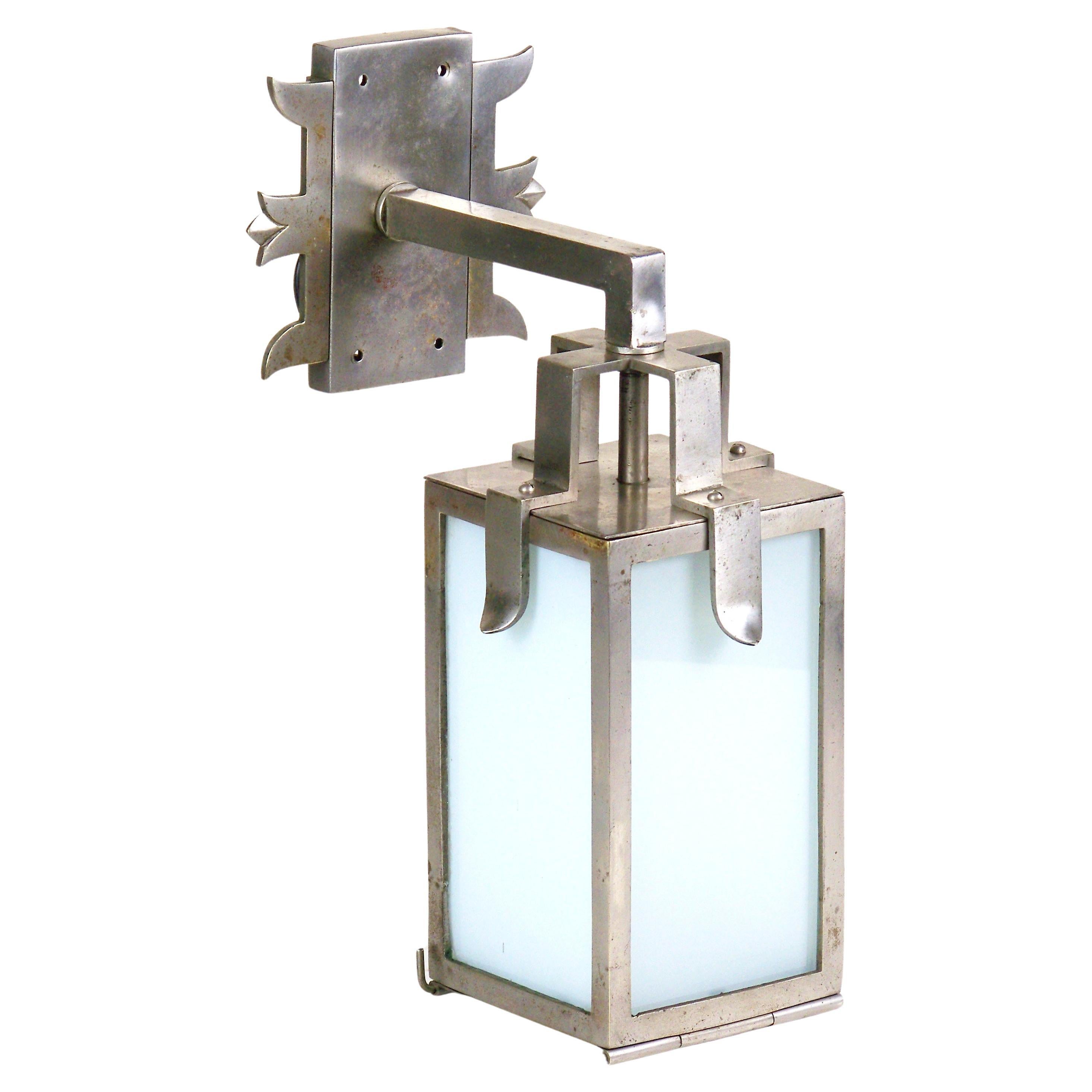Cubist Wall Lamp, Lantern