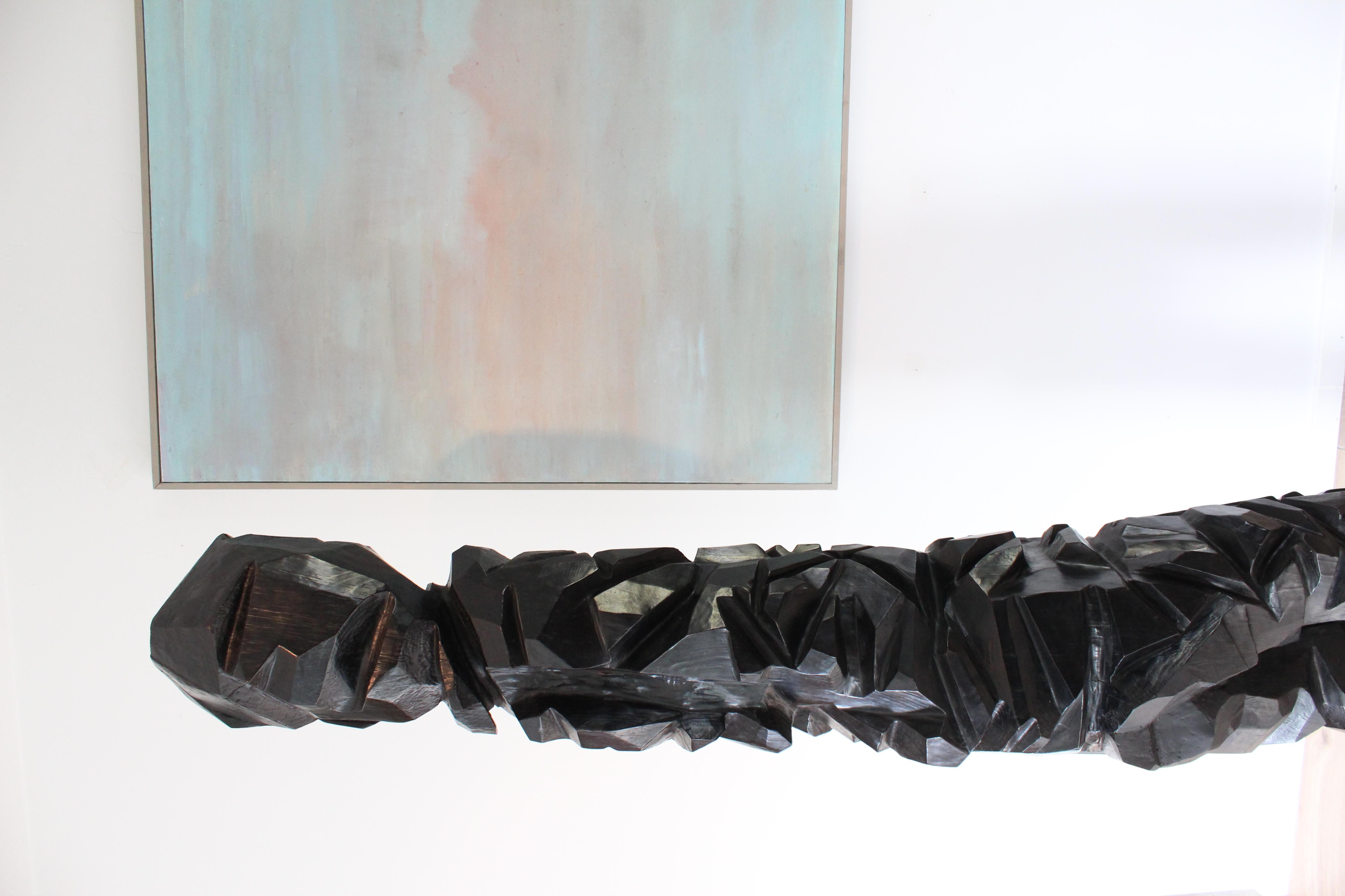 Sculpture totem cubiste en bois en vente 4