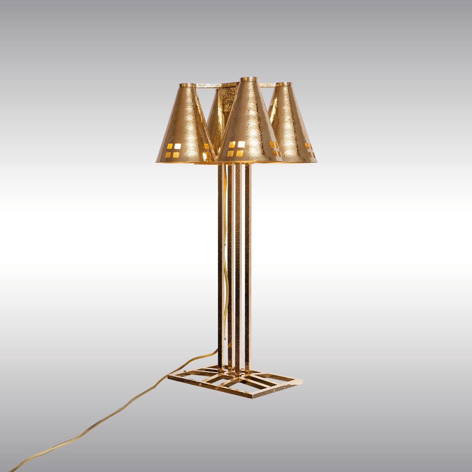 Sensational design from the founding period of the historical Wiener Werkstaette. If one consider, that the term Cubism was common several years later, one can imagine how much Josef Hoffmann was ahead of time with his designs. At the Gallery below