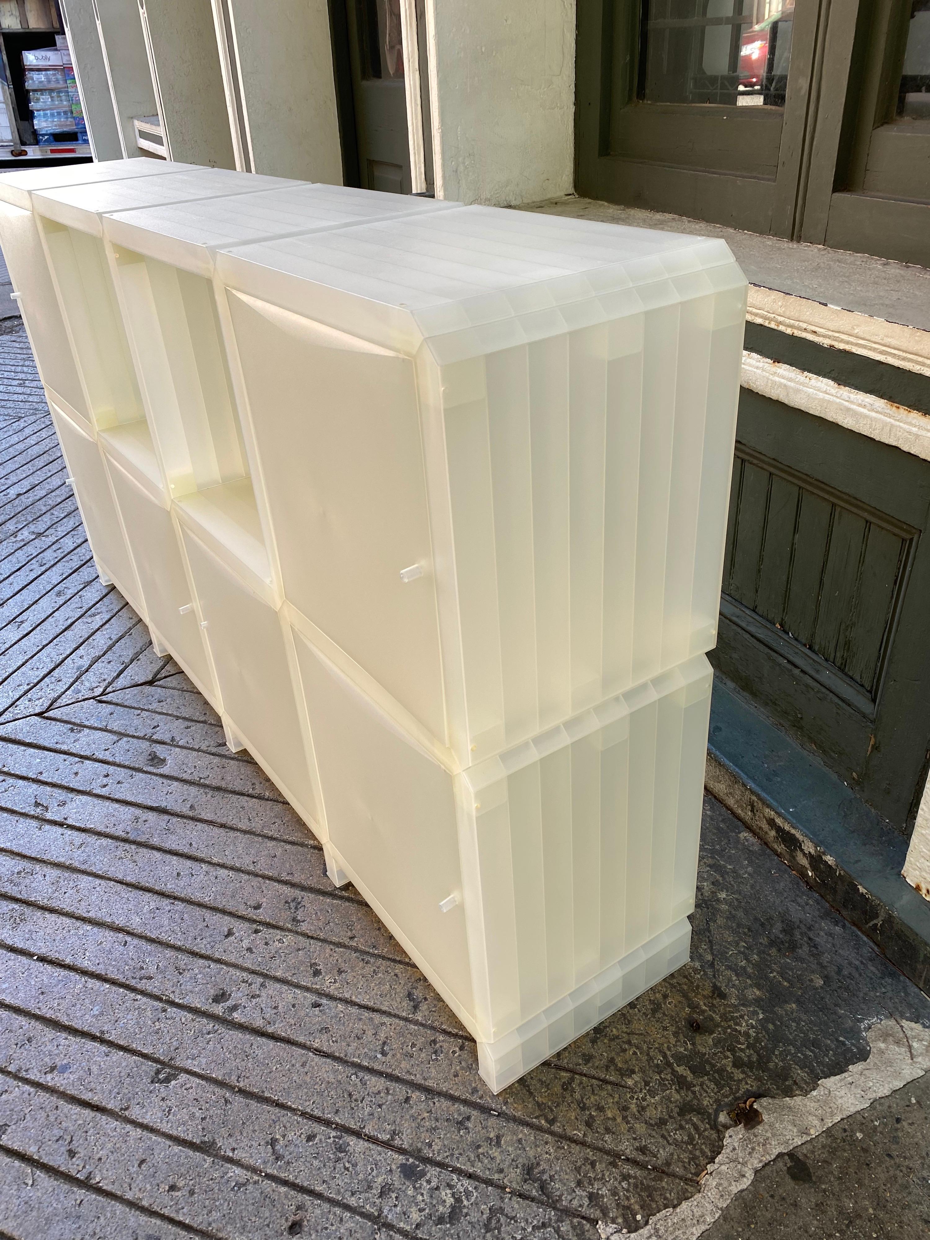 Post-Modern Cubitec by Doron Lachisch Plastic Storage Cabinet