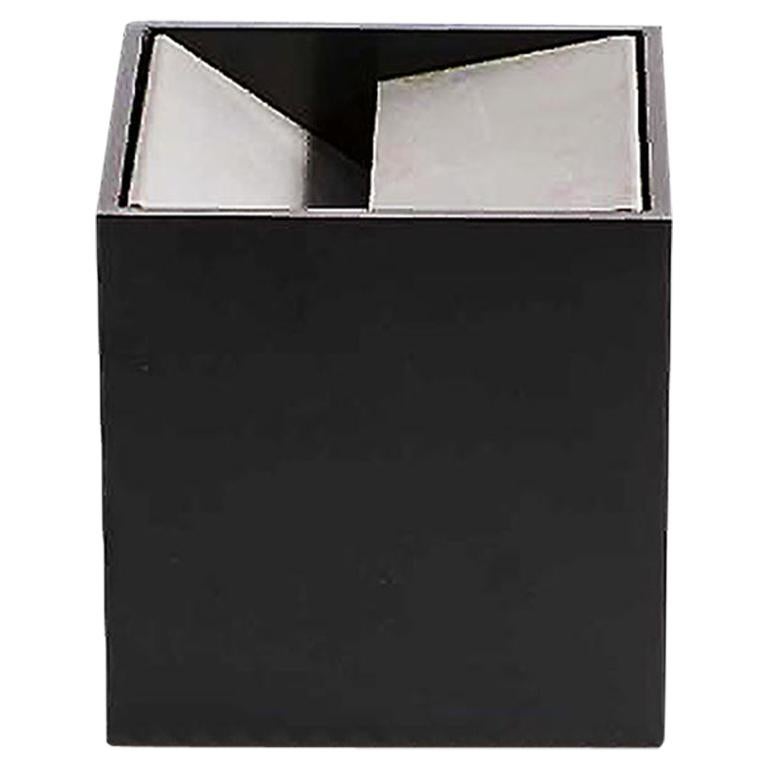 Cubo Ashtray by Bruno Munari for Danese Milano circa 1957 Midcentury For Sale