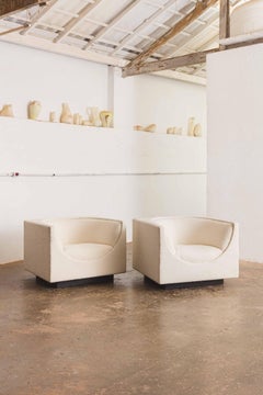 "Cubo" easy chairs by Jorge Zalszupin