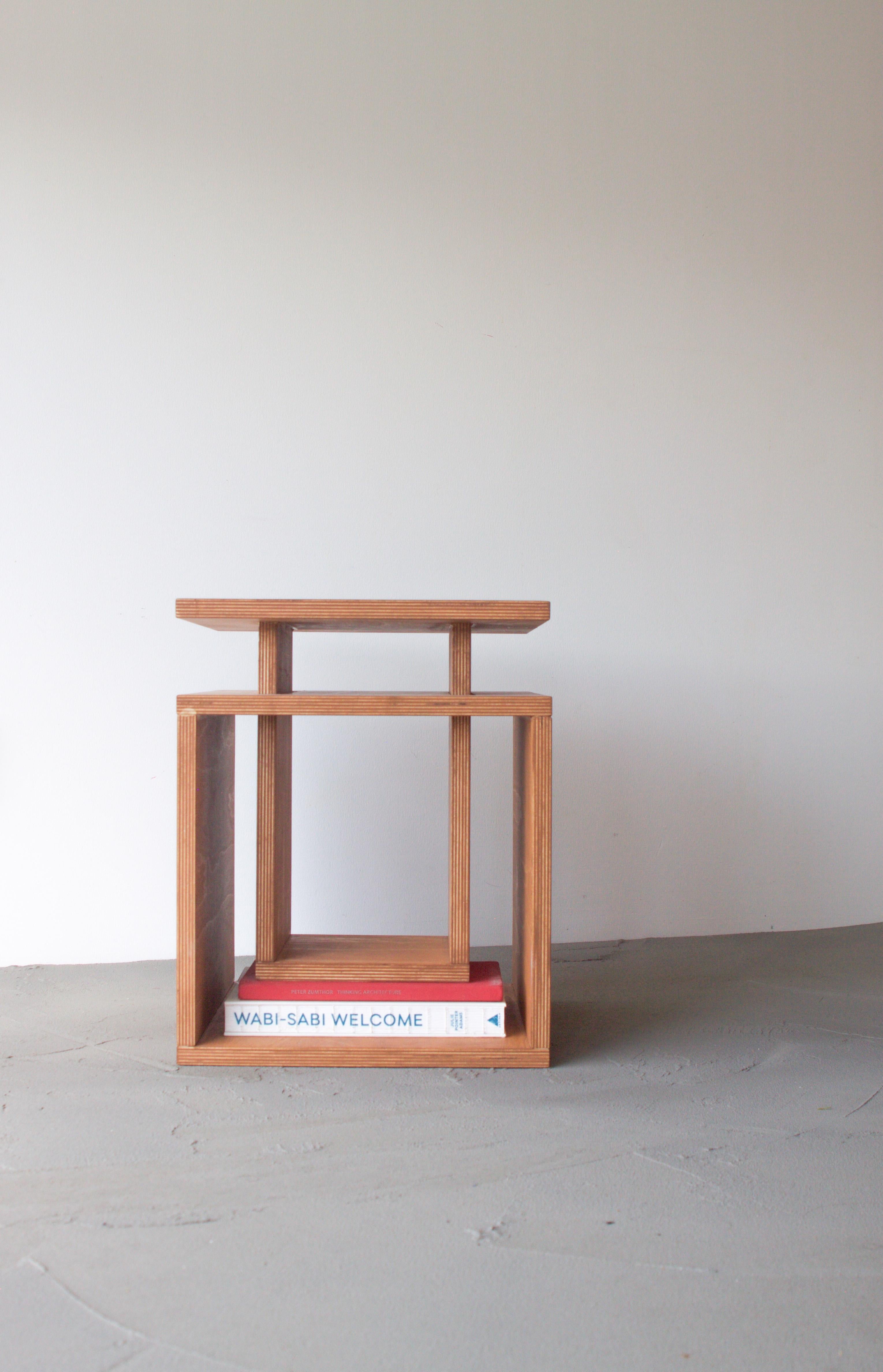 Contemporary Cubo Side Table by Edoardo Lietti Studio For Sale