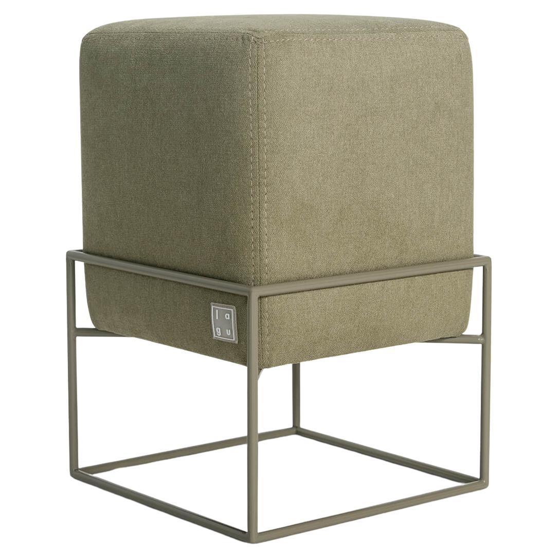 Puf apilable Cubo Verde by Lagu