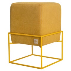 Puf apilable Cubo Amarillo by Lagu