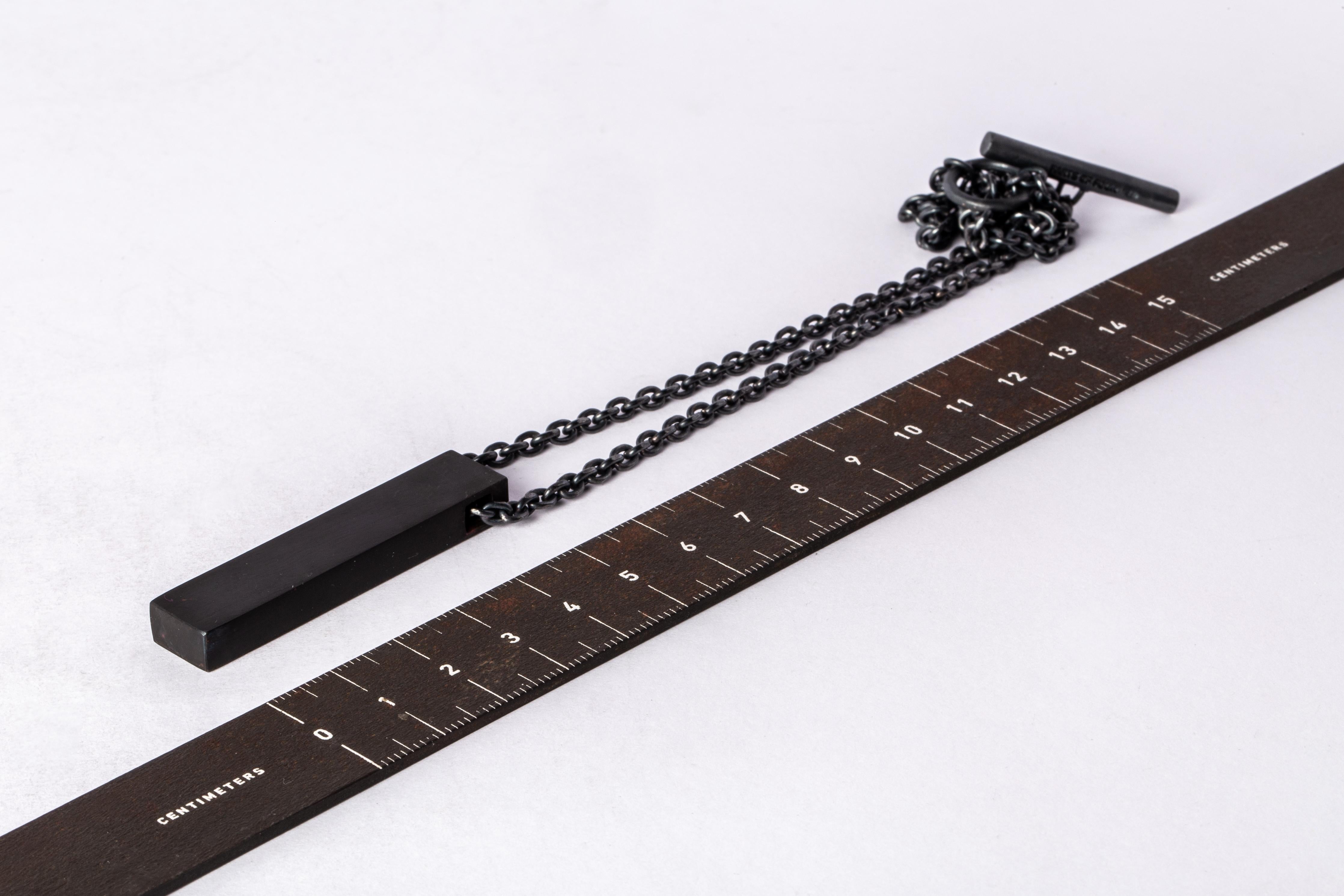 Cuboid-Halskette (Rock Var., 50cm, KZ+KA) im Angebot 2