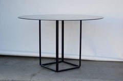 'CuboÏde' Minimalist Center or Breakfast Table by Design Frères