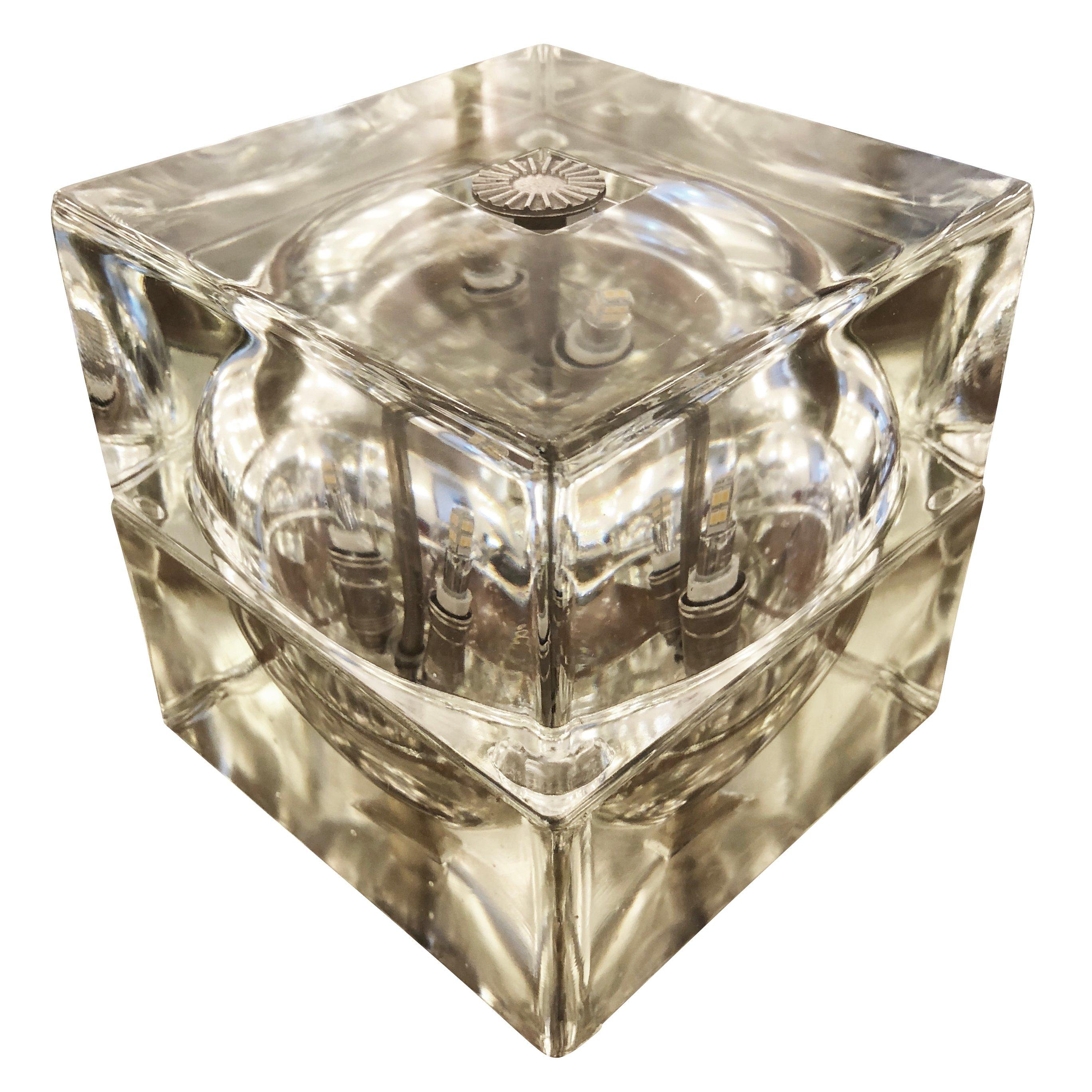 Cubosfera Table Lamps by Alessandro Mendini