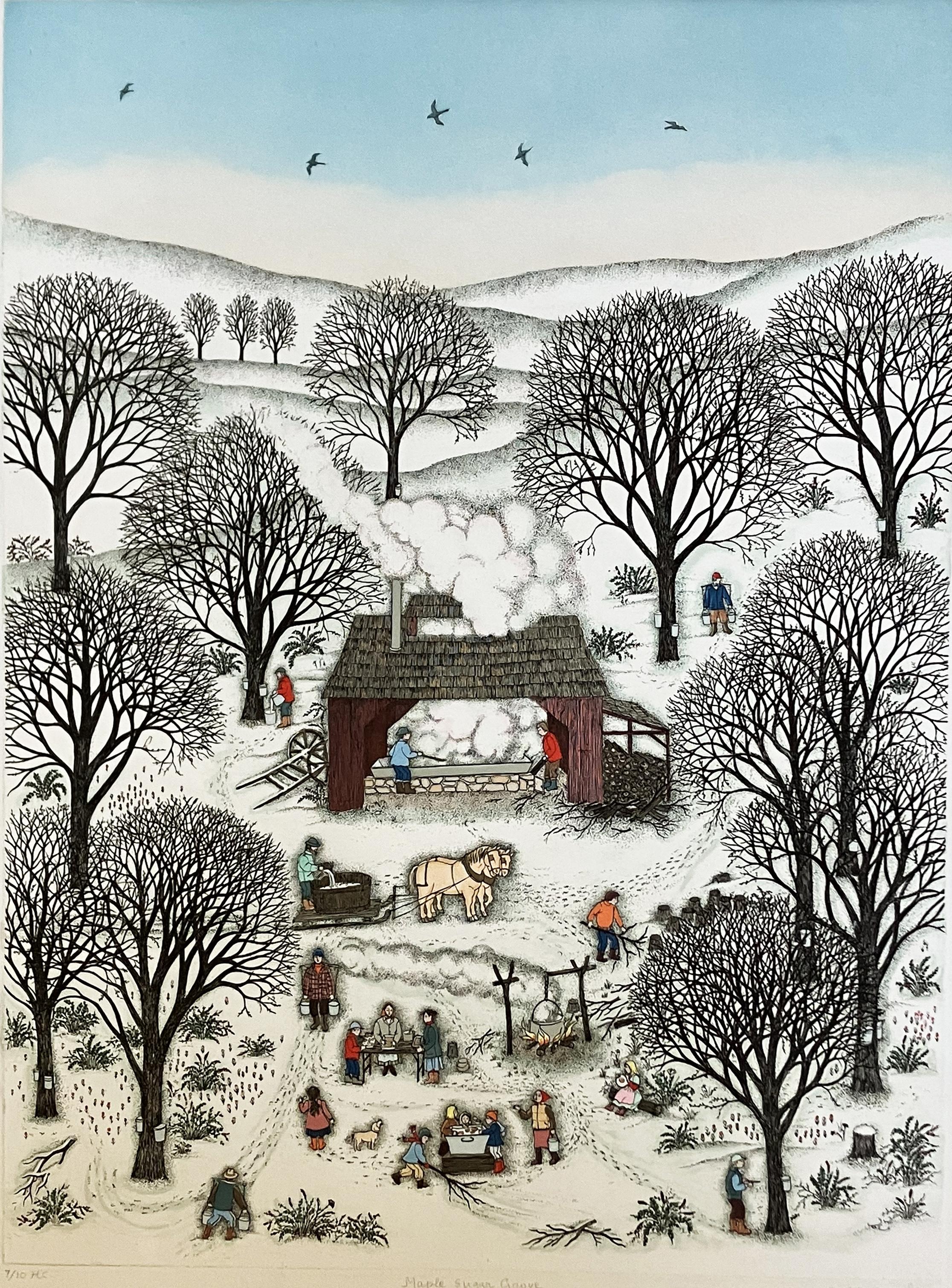 Arce Sugar Grove - Print Otro estilo de arte de Cuca Romley
