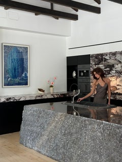 Cucina Solida Come La Roccia Kitchen Island By L'atelier Arman Safavi