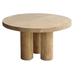 Travertine Cuddle Coffee Table by Pietro Franceschini