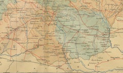 Cuenca 1901: A Historical Cartographic Detailing of High Plains and Mountains