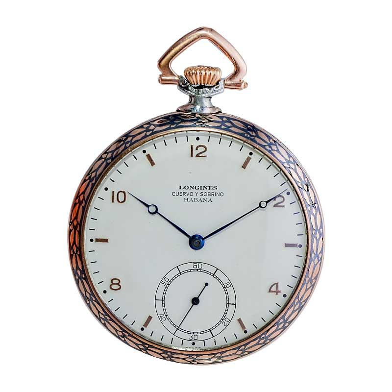 cuervo y sobrinos pocket watch