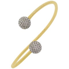 Cuff 18K and Platinum Golf Bracelet