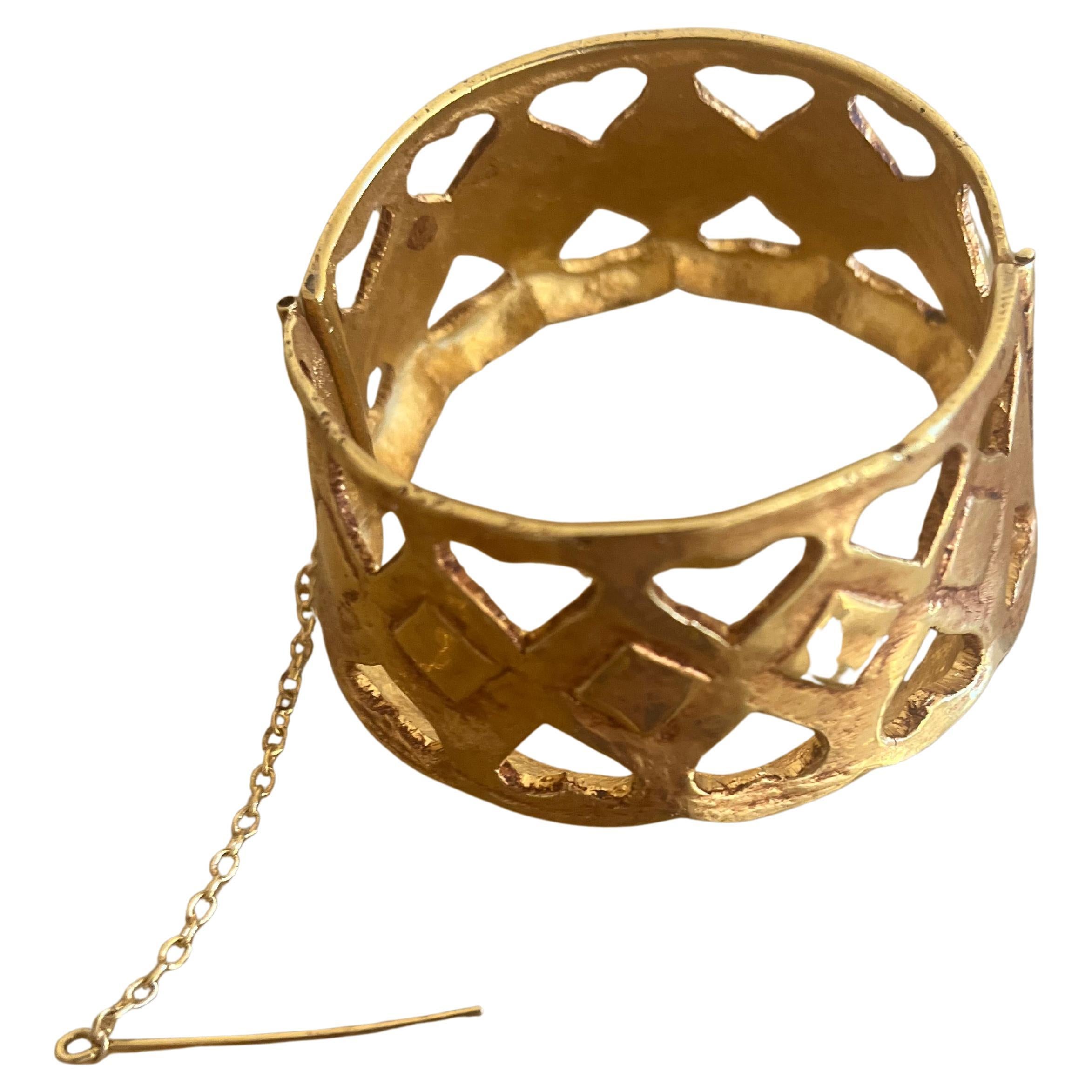 Bracelet manchette Line Vautrin
