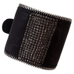 Cuff Bracelet Pyramid Silver