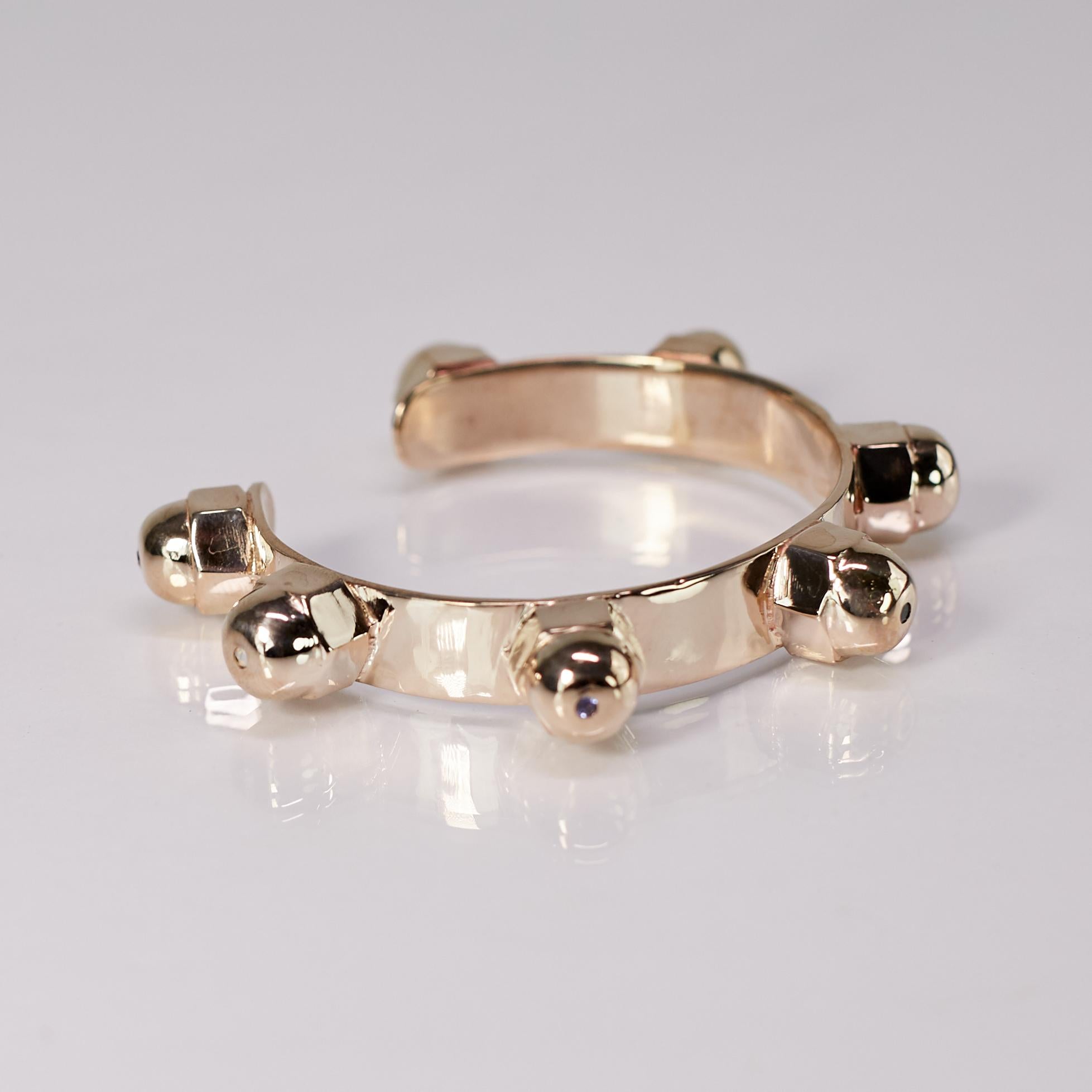 Bracciale in argento con rubino Chakra in vendita 8