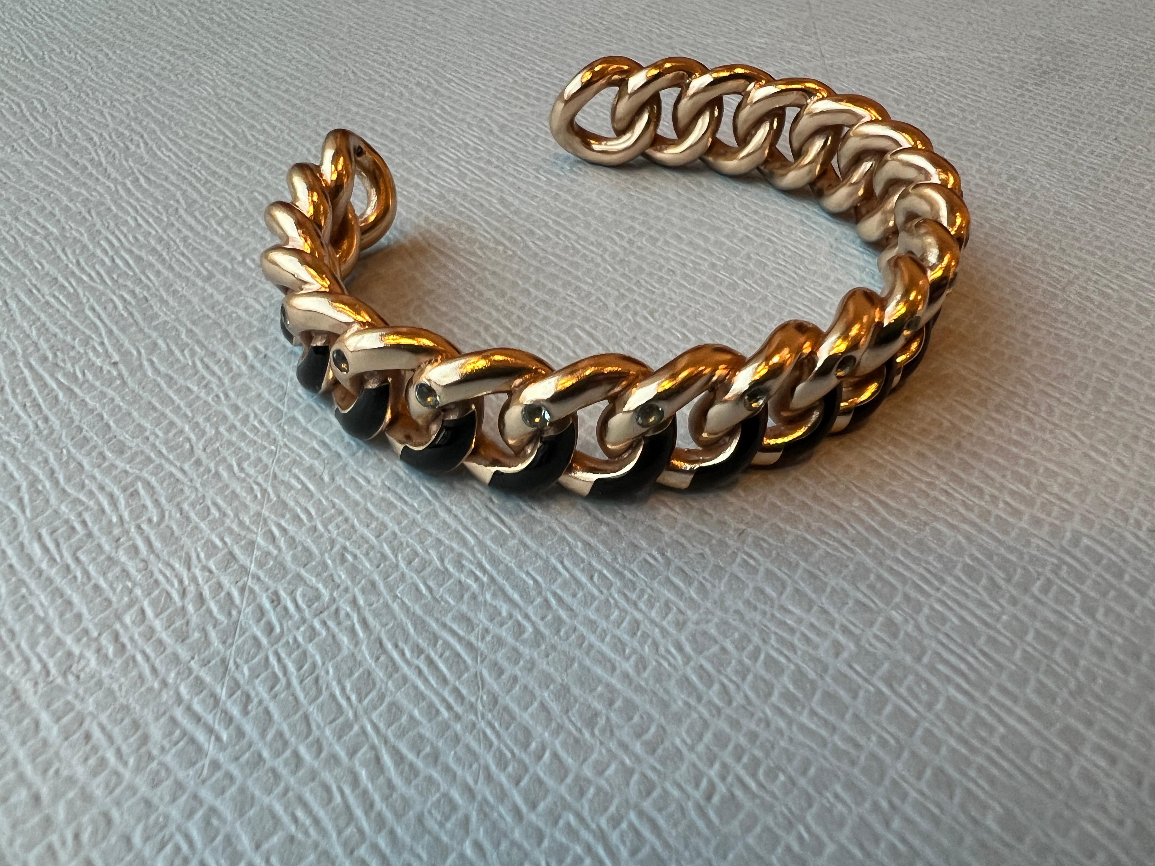 De las mujeres Pulsera puño cadena Aguamarina en venta