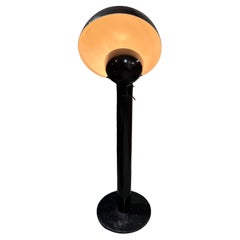Cuffia black floorlamp by Francesco Buzzi circa 1969