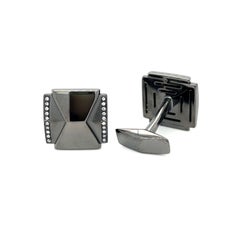 Cufflinks Black Rhodium