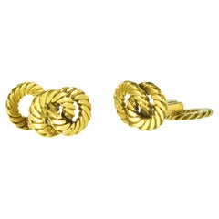 Cufflinks Van Cleef & Arpels, George L'enfant 18k Vintage, French, C. 1960