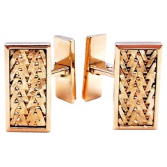 Cufflinks Yellow Gold