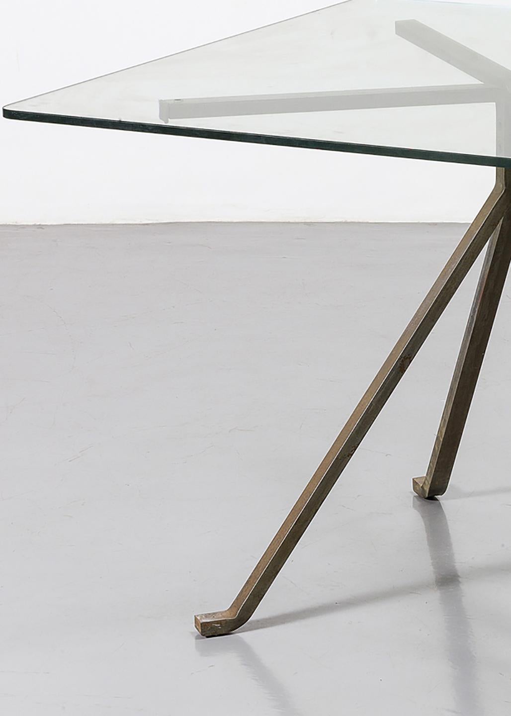 An Enzo Mari designed dining table for the 