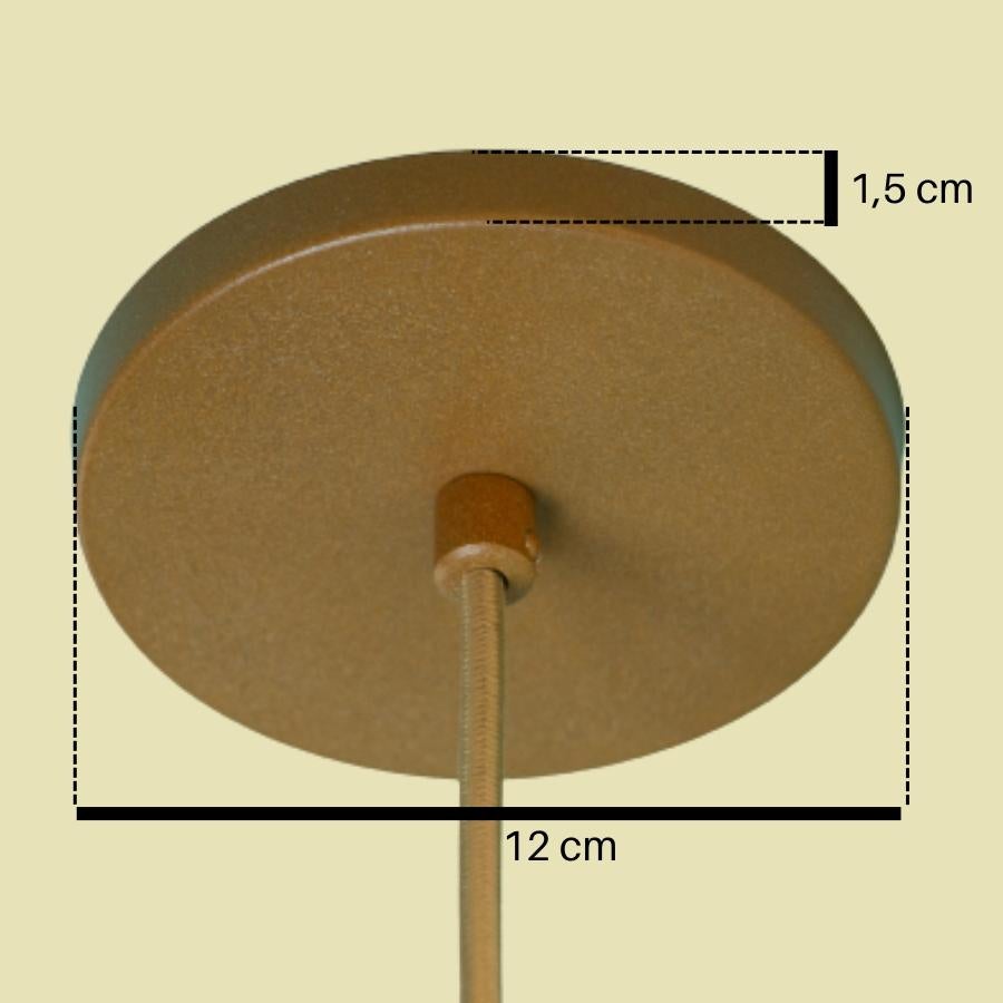 Ciondolo Cuia - terracotta - Romaria Collection - Ceramica brasiliana in vendita 7