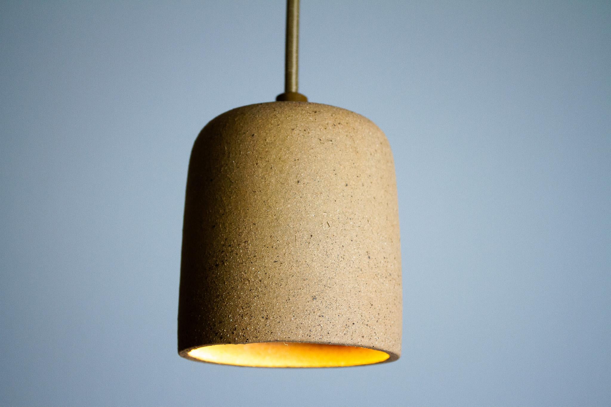 Ciondolo Cuia - terracotta - Romaria Collection - Ceramica brasiliana in vendita 2
