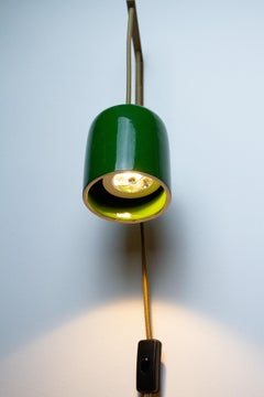 Cuia wall sconce - green - Romaria Collection - Brazilian ceramics