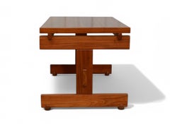 Table de salle à manger Cuiaba en bois dur par Sergio Rodrigues, années 1970