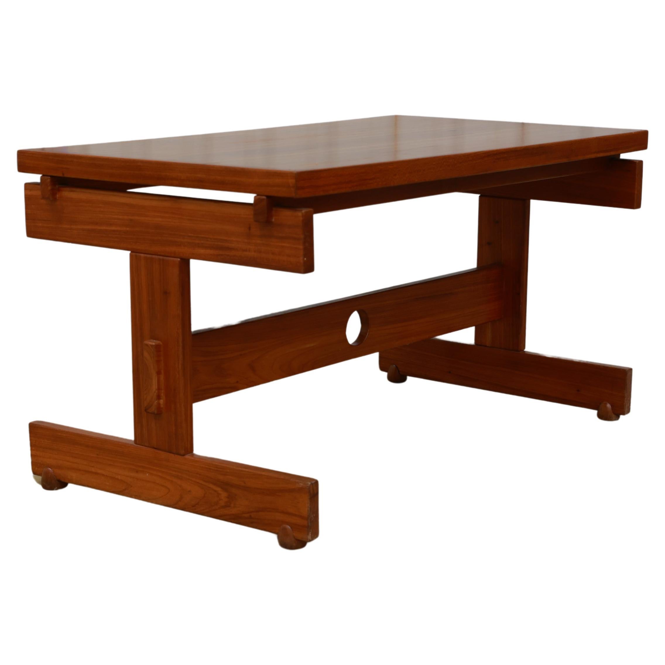 “Cuiaba” Dining Table in Hardwood by Sergio Rodrigues, 1970’s  For Sale