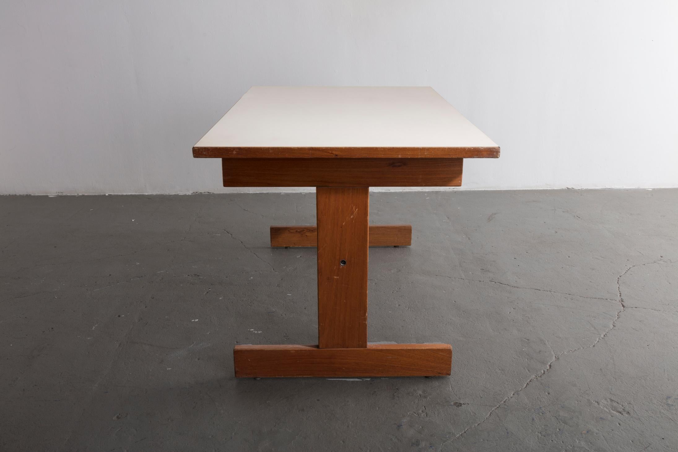 Modern Cuiabá Series Dining Table in Caviona and Formica by Sergio Rodrigues, 1985