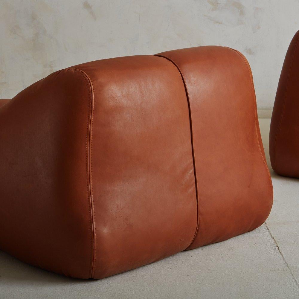 Cuingam Lounge Chairs by De Pas, D’urbino + Lomazzi for Bbb Bonacina, 1976 For Sale 3