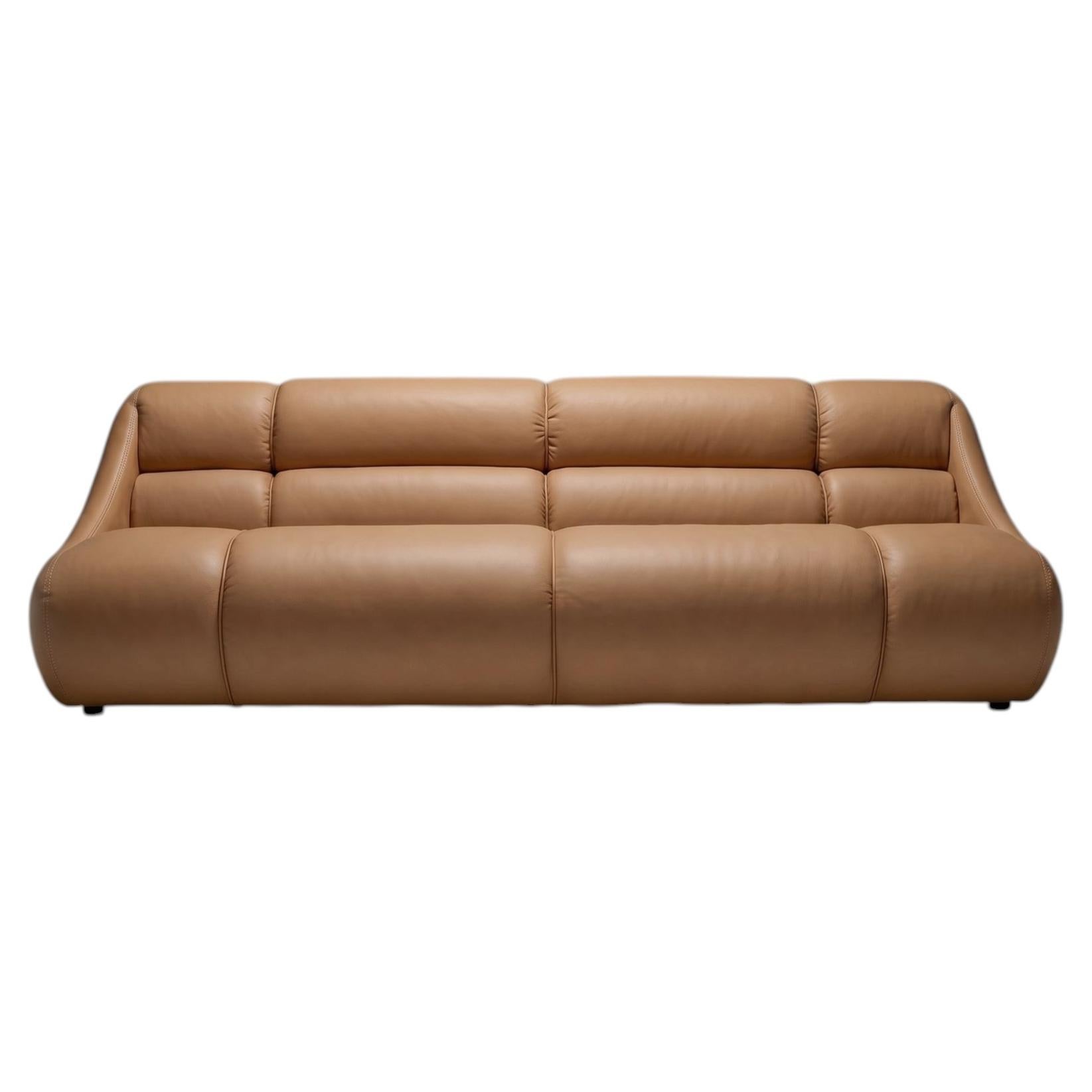Cuingam Sofa, De Pas, D’Urbino & Lomazzi - Upholstered in leather (or nubuck)