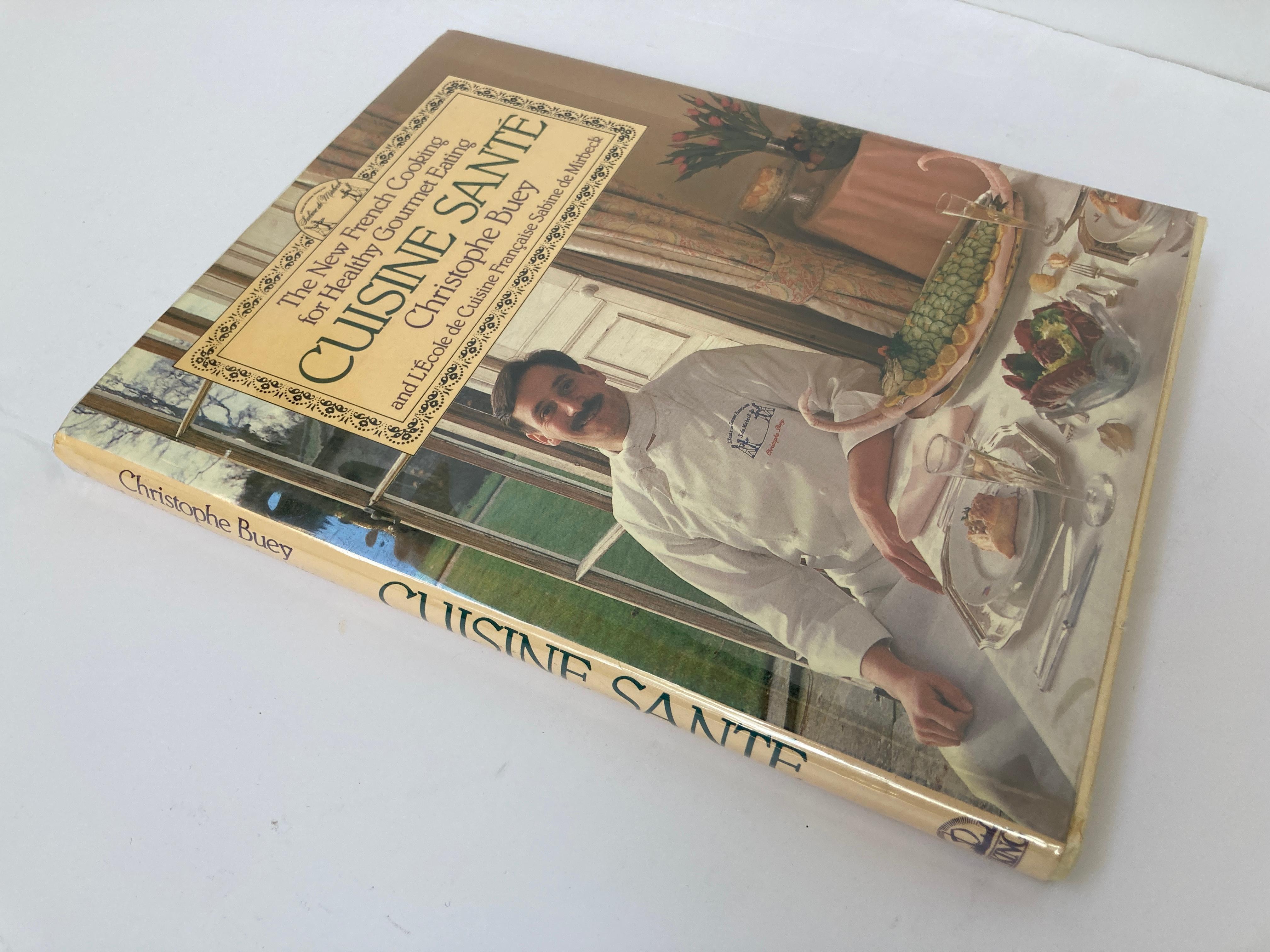 Provincial français Livre « Cuisine Sante » de Christopher Buey, Livre de cuisine française en vente
