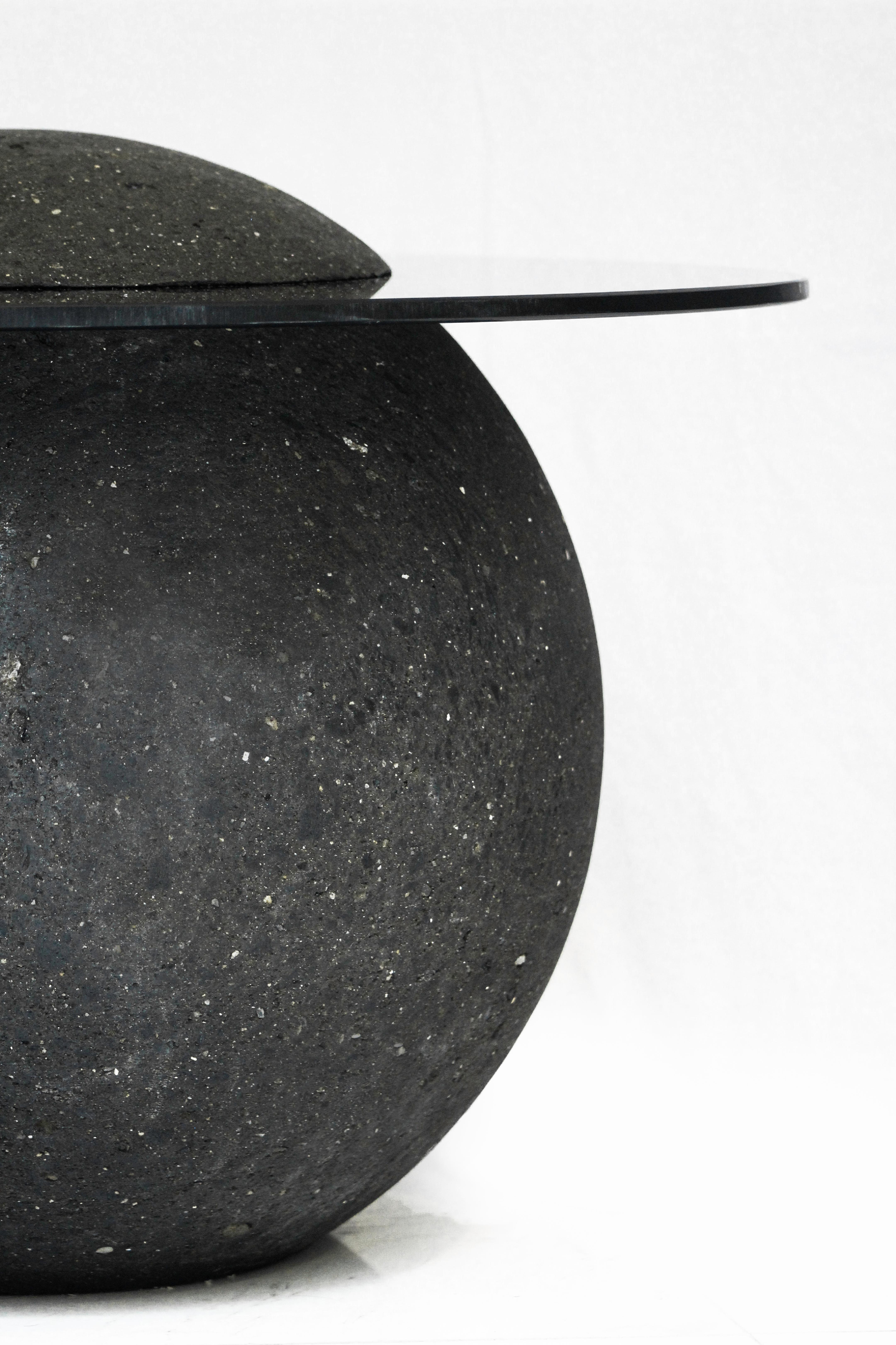Contemporary Cuitzeo Side Table by Drusch Design For Sale