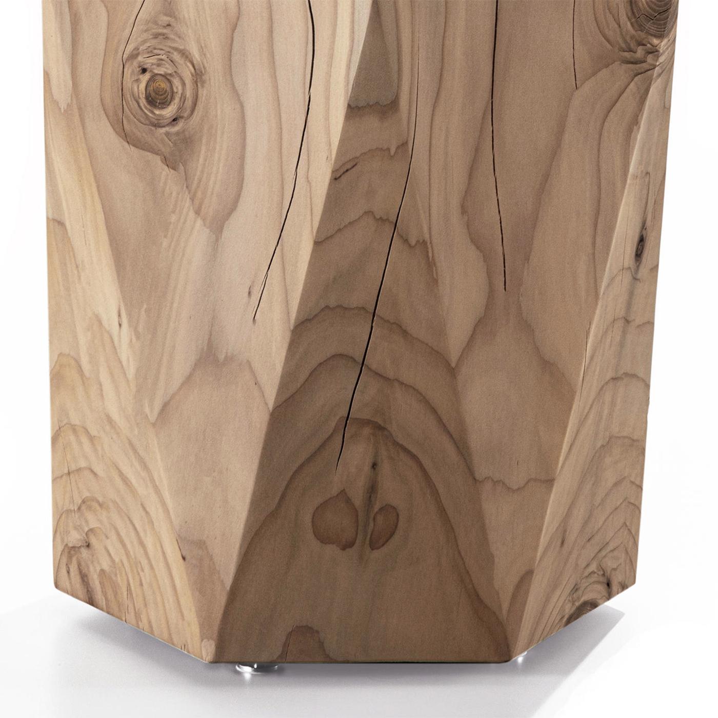 Hand-Crafted Cullinan Cedar Stool For Sale