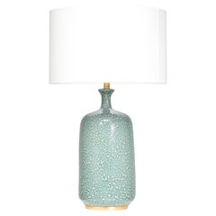 Culloden by Visual Comfort Blaue Keramik-Tischlampe