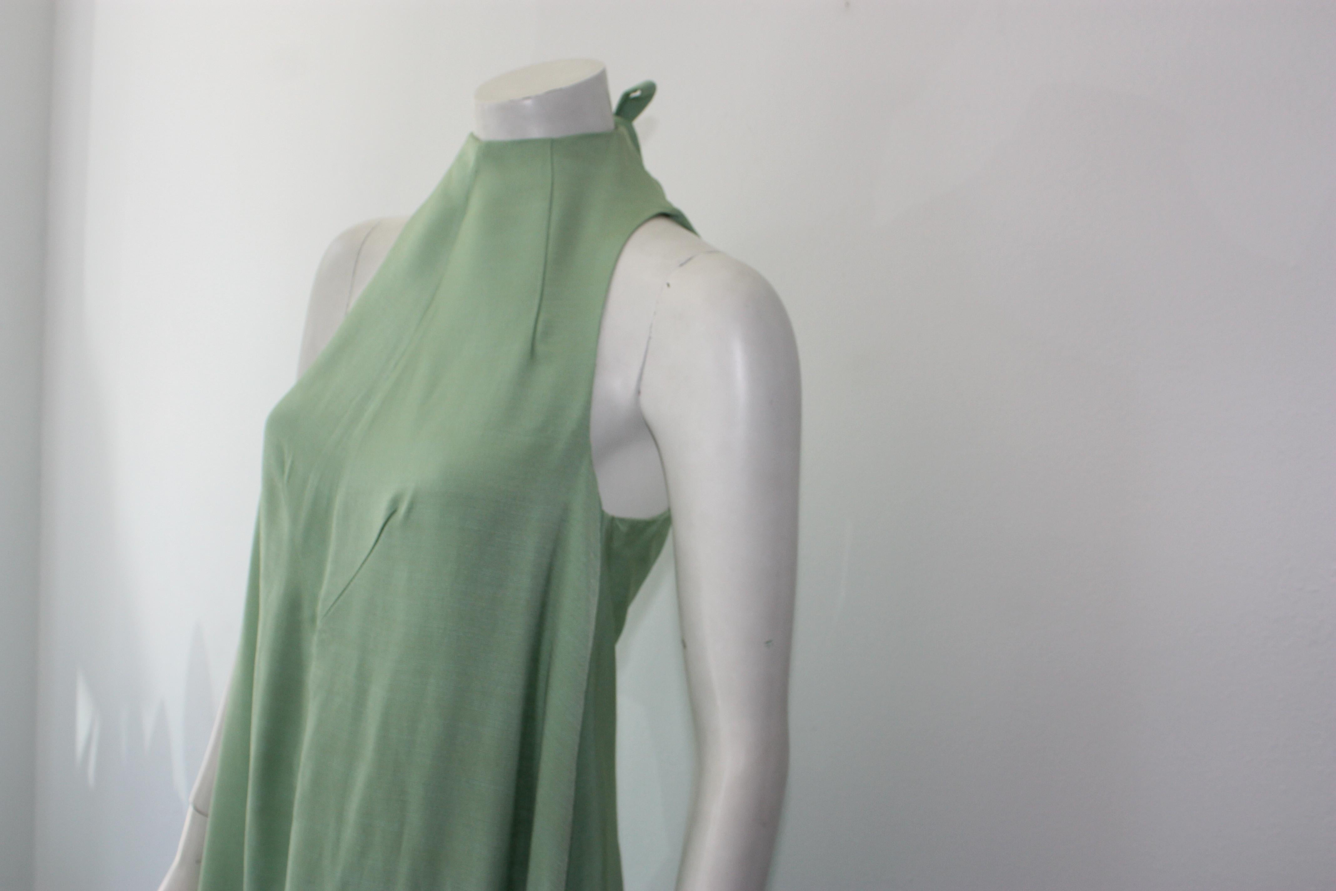 Cult Gaia Mintgrünes Kleid  (Grau) im Angebot