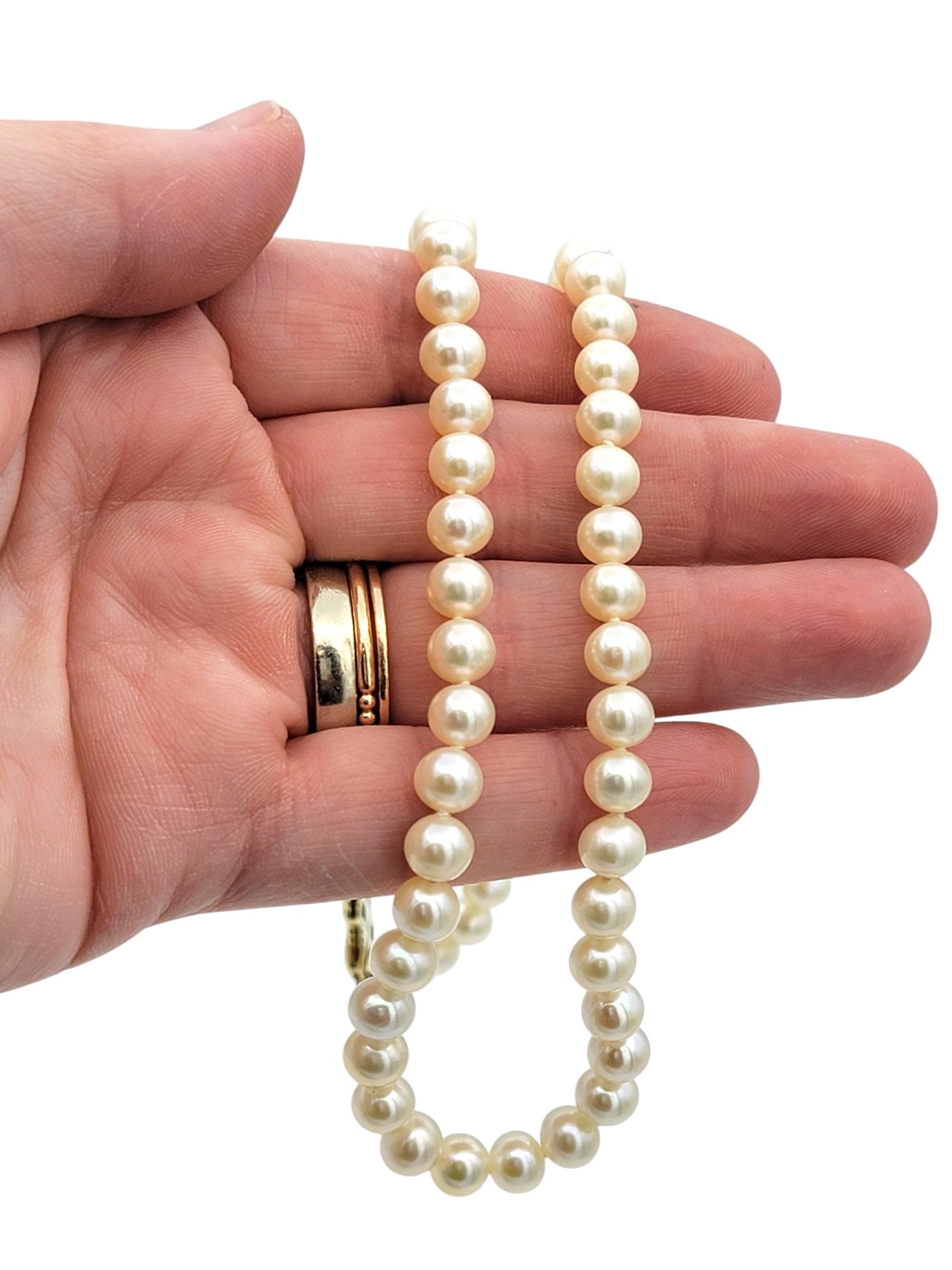 Collana di perle d'acqua dolce coltivate da 18