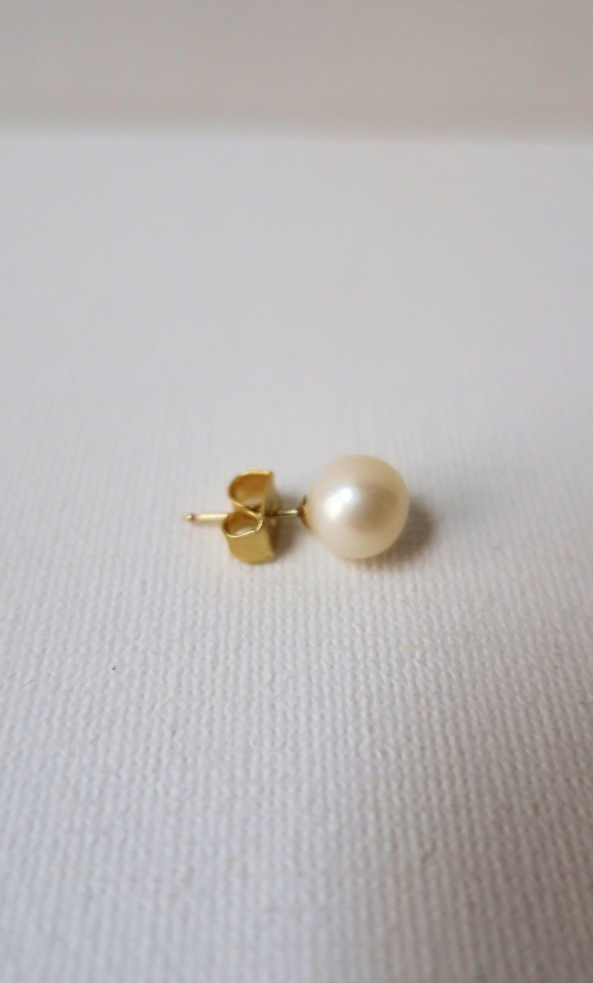 Cultured Pearl Earring in vendita 2