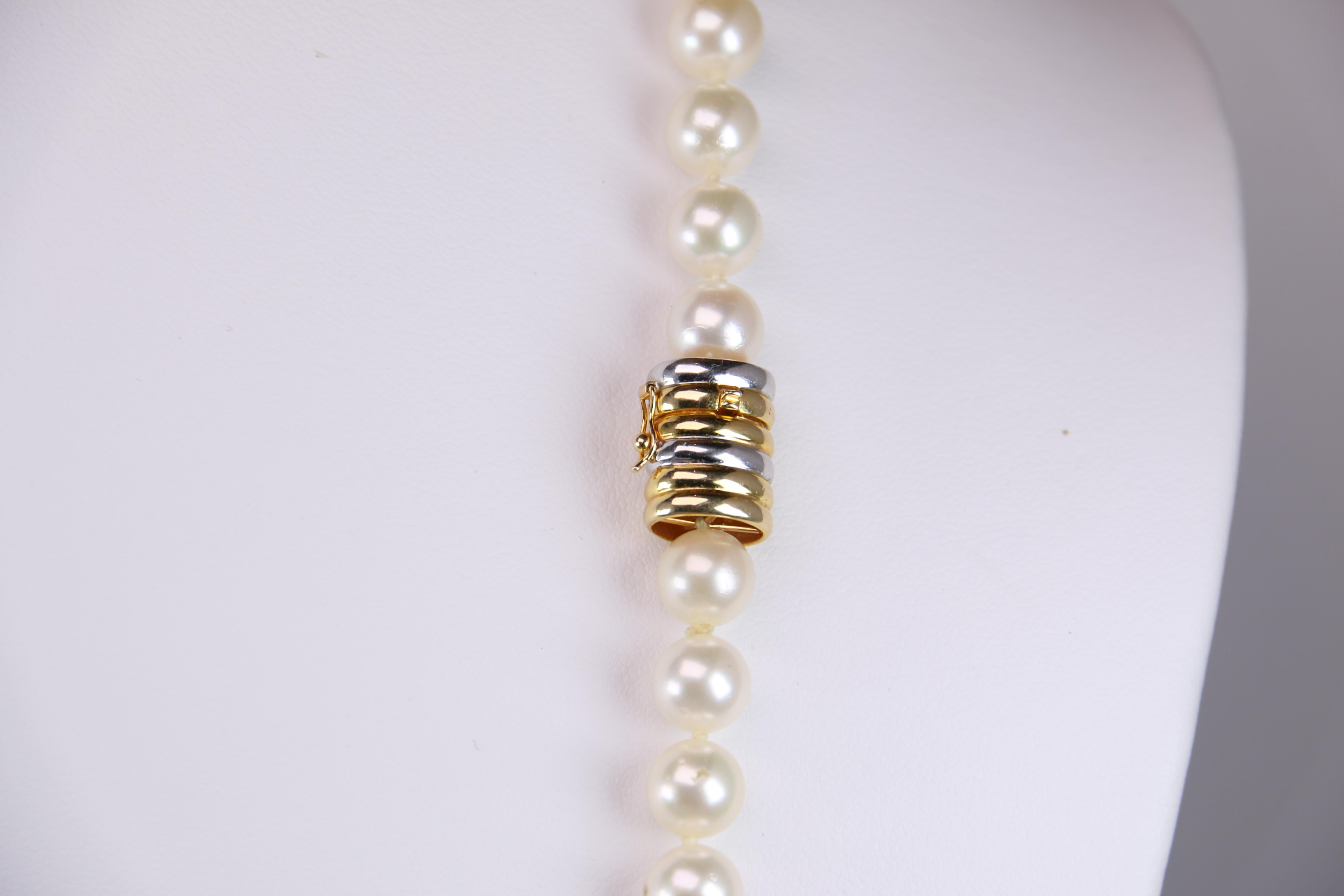genuine cultured pearls