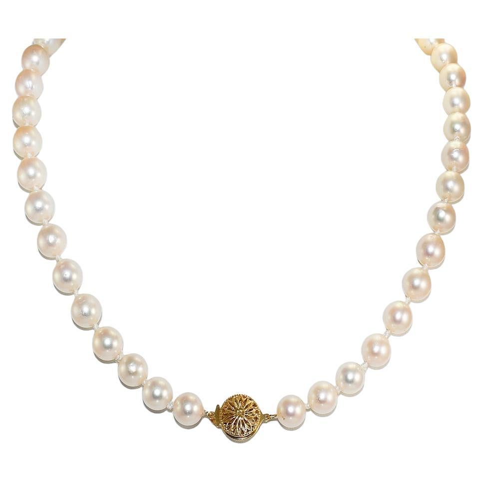 Collar de perlas cultivadas de agua salada 18