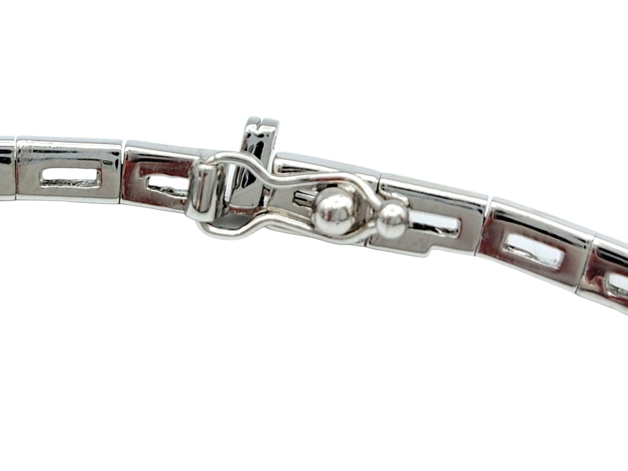 Choker-Halskette aus 18 Karat Weißgold mit Zucht-Tahiti-Schwarzer Perle und Diamant im Zustand „Gut“ im Angebot in Scottsdale, AZ