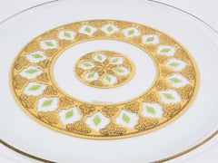 Culver 22K Gold Valencia Design Plate or Platter Mid Century 1960s