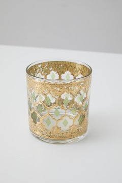 Culver 7-Piece Barware Set of Valencia Moorish Design